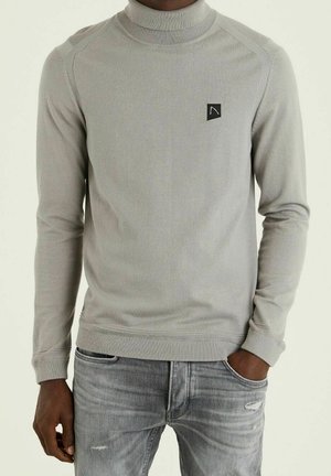 Strickpullover - light grey