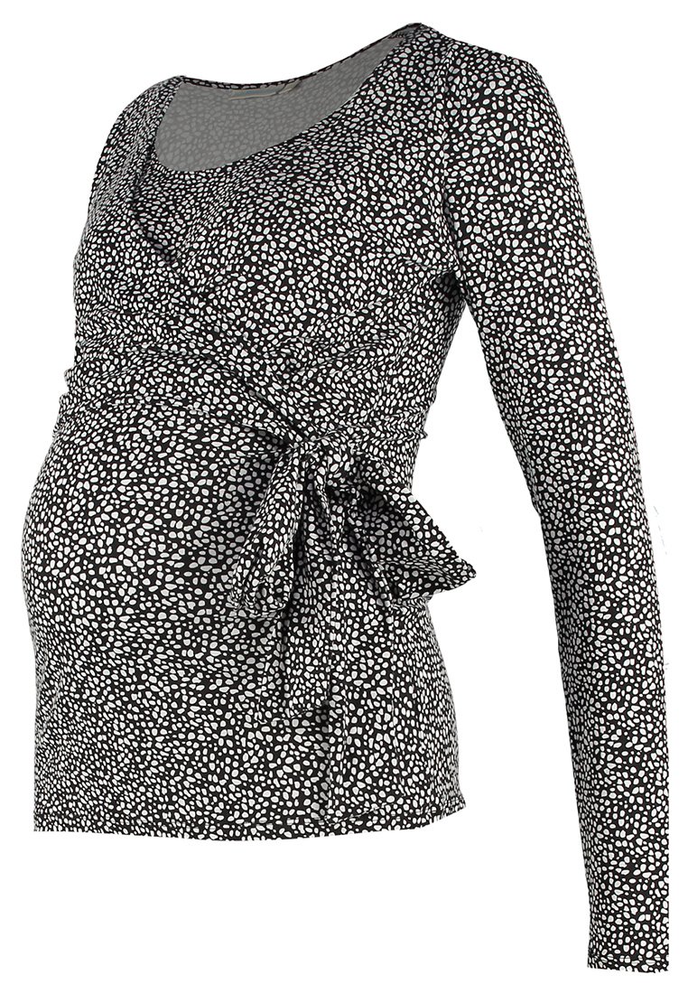 JoJo Maman Bébé Longsleeve zwart/wit