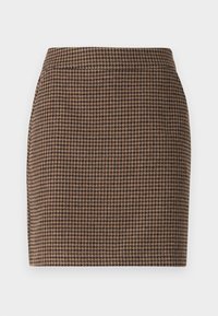 VMJULIE SHORT SKIRT - Minifalda - silver mink