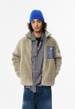 Fleecejacke - beige
