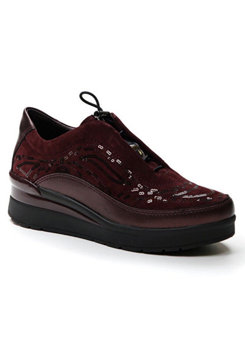 Stonefly Stringate sportive - laminated/bordeaux - Zalando.it