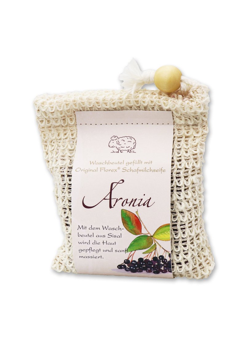 Herren Duschgel | Florex BIO SCHAFMILCHSEIFE ARONIA IM SISAL WASCHBEUTEL Seife braun - DR64867 Herren Duschgel | Florex BIO SCHAFMILCHSEIFE ARONIA IM SISAL WASCHBEUTEL Seife braun - DR64867
