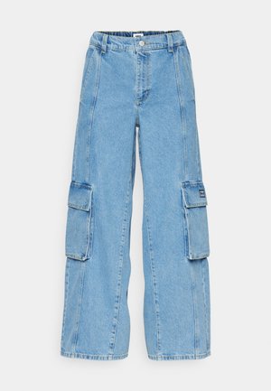 Obey Clothing SEARCH - Wide Leg - light indigo