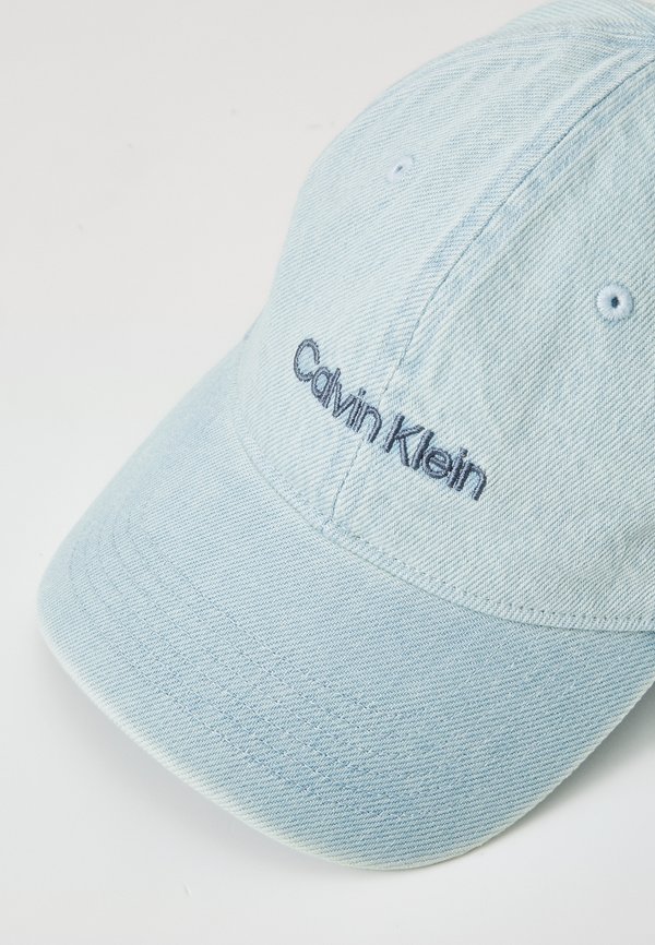 LOGO - Cap - light wash denim2