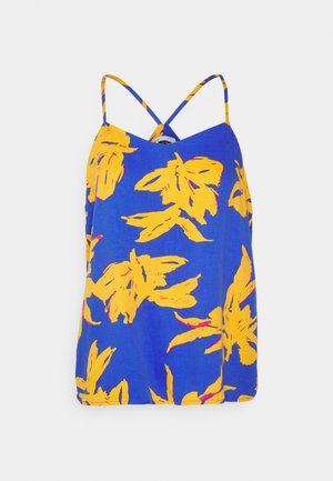 ONLY Tall ONLALMA LIFE CYRUS SINGLET  - Top - dazzling blue/rustic leaf