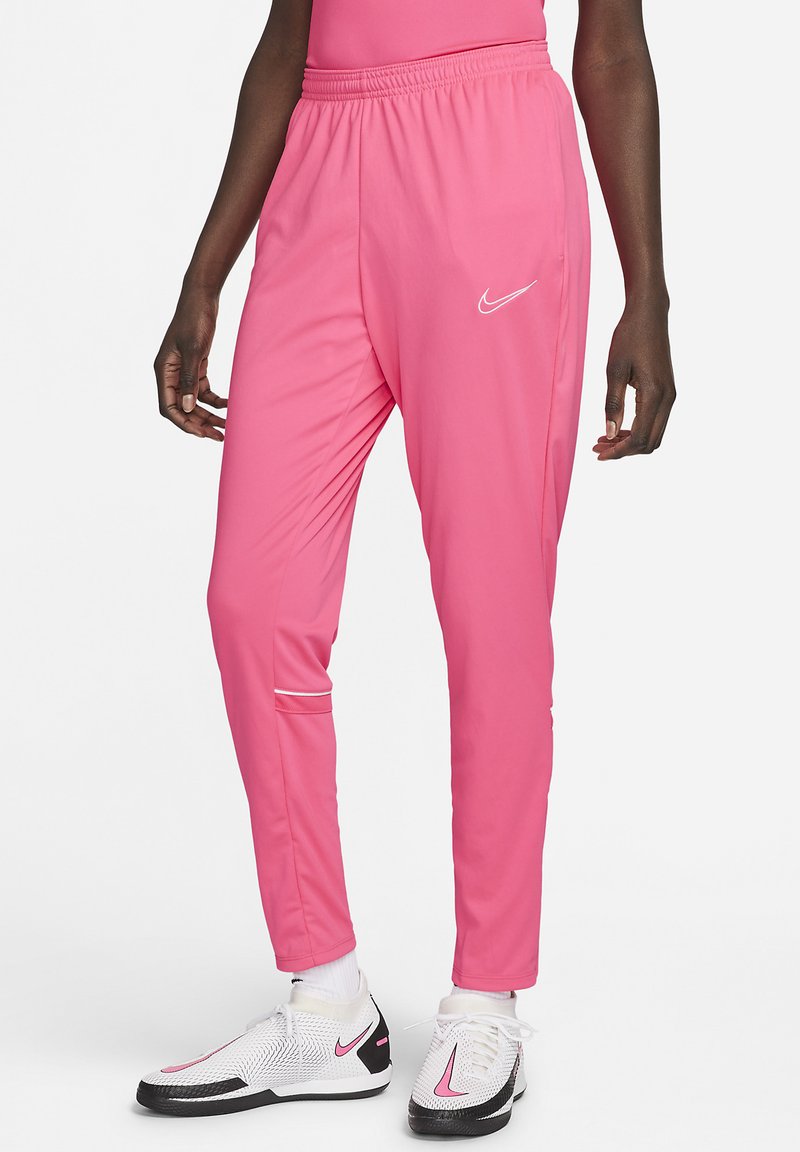 Nike Performance ACADEMY Tracksuit bottoms hyper pink white hyper