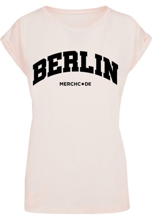 BERLIN WORDING - T-Shirt print - pink