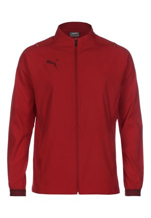 Puma Trainingsjacke - chili pepper / cordovan