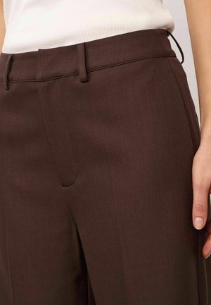 Co'couture, LUNACC - Pantaloni - dark brown