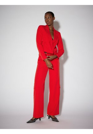 SOMETHINGNEW KRIS PANTS - Παντελόνι cargo - red