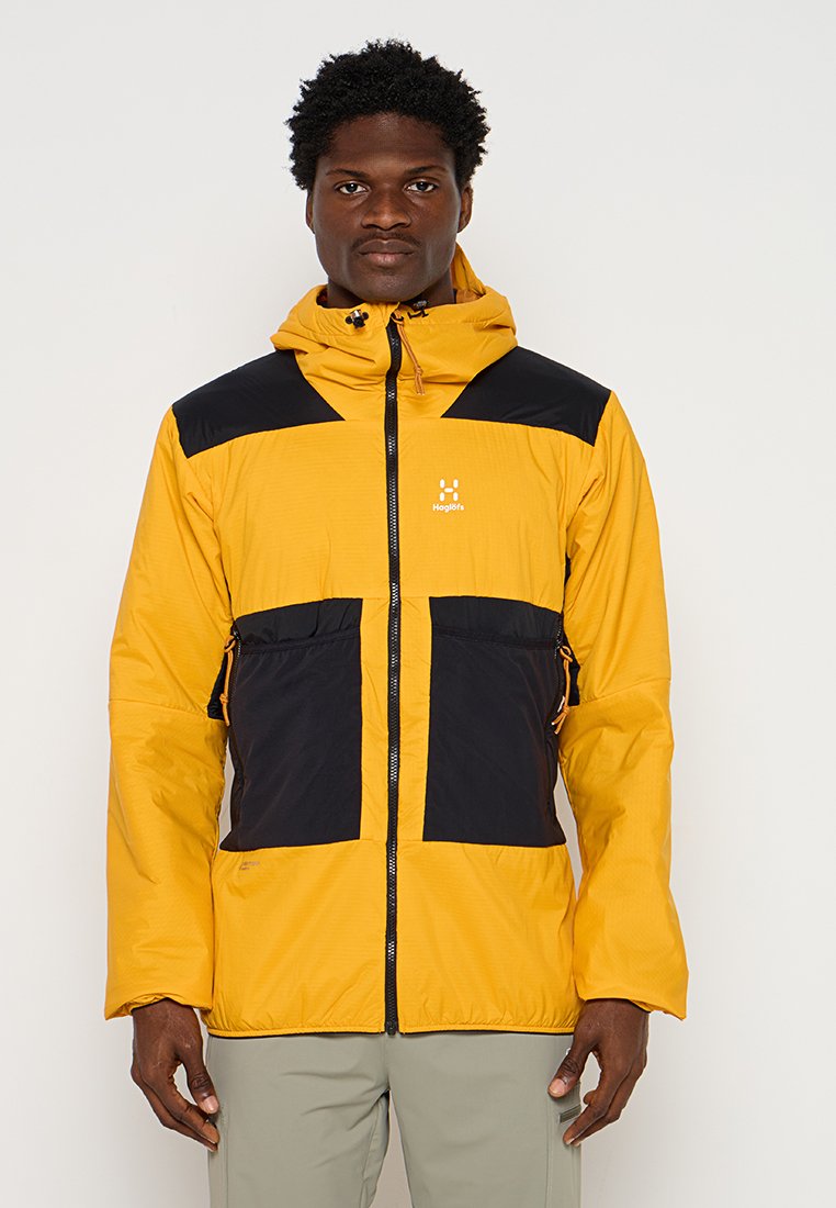 Haglöfs Outdoorjas geel Haglöfs Outdoorjas geel
