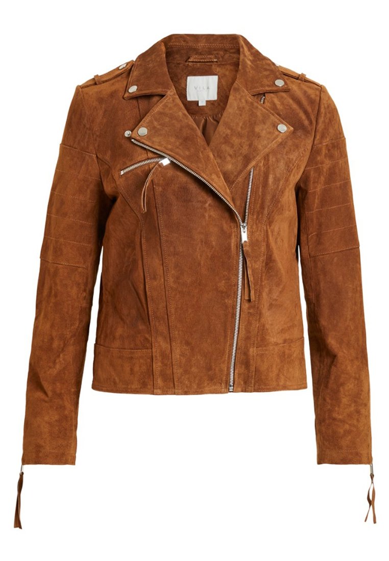 VICRIS Leren jas brown VICRIS Leren jas brown