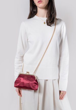VICTORIANA EMBROIDERED - Clutch - burgundy