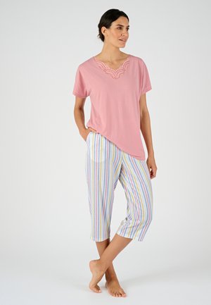 Damart COURT CLIMATYL SET - Pyjama - multicolore rayé