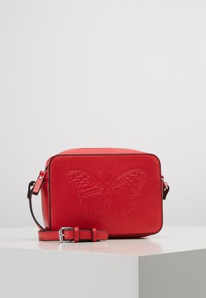 Cross body bag - red