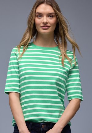 GESTREIFTES - T-shirts print - grün