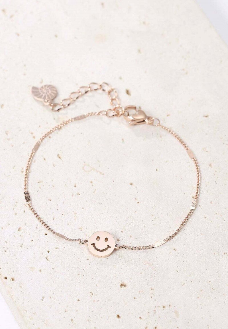 Damen Halsketten | Hey Happiness Armband rosegoldfarben/roségoldfarben - NU67085 Damen Halsketten | Hey Happiness Armband rosegoldfarben/roségoldfarben - NU67085