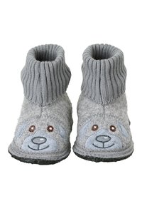 Sterntaler HAUSSCHUH - Krabbelschuh - dunkelgrau