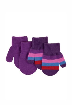 BASIC STREIFEN 2 PACK - Fäustling - lila lila