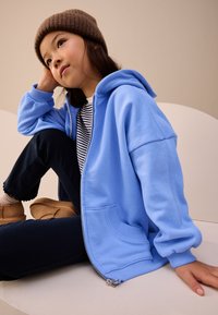Next HOODIE - Sweater met rits - blue