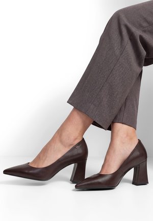Tamaris PUMPS - Pumps - mahogany lea