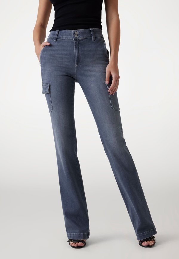 Jeans Bootcut - grau