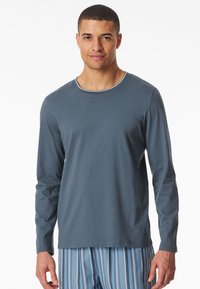 Schiesser MIX  RELAX - Pyjama top - blau