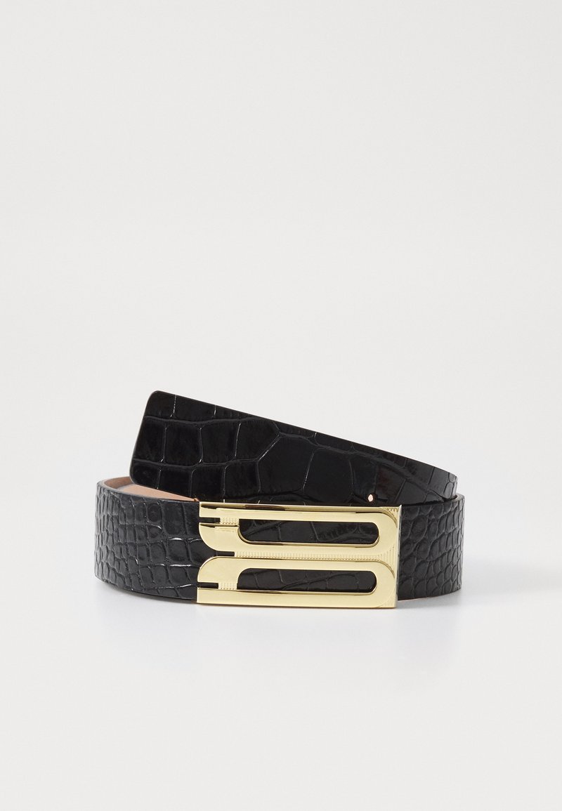 Victoria Beckham - JUMBO FRAME BELT - Bælter - black, Forstør