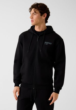 Sweat zippé - schwarz