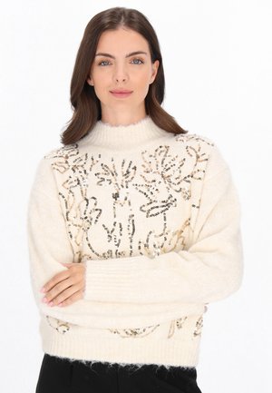 Strickpullover - cream
