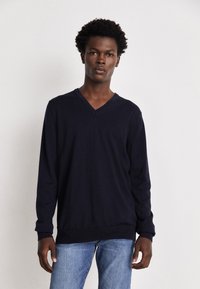 HUGO SAN VREDO - Strickpullover - navy