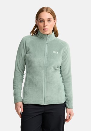 Jack Wolfskin, ROTWAND FZ W - Fleecejacke - green zinnia