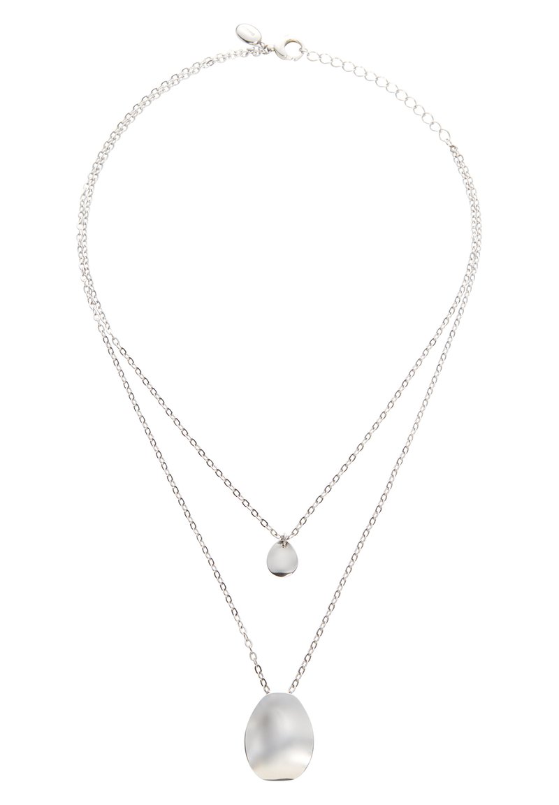 Breil, Collezione Reloaded, Collana Donna Snake in Acciaio Lucido 316L, Collana Modellabile a Tubo, Riedizione del 2002, Indossabile da Collana, Chocker o Bracciale, Lunghezza 90 cm, Idea Regalo Donna