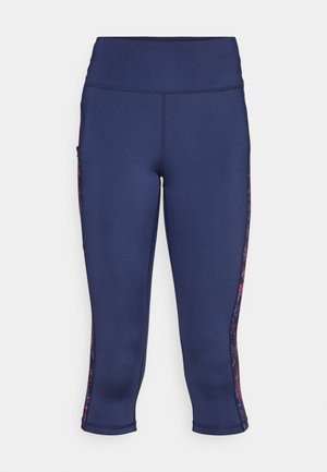 ONLY Play ONPRYA LIFE TRAIN TIGHT - Pantalón 3/4 de deporte - maritime blue