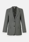 PINSTRIPE RELAXED  - Blazer - mid grey heather