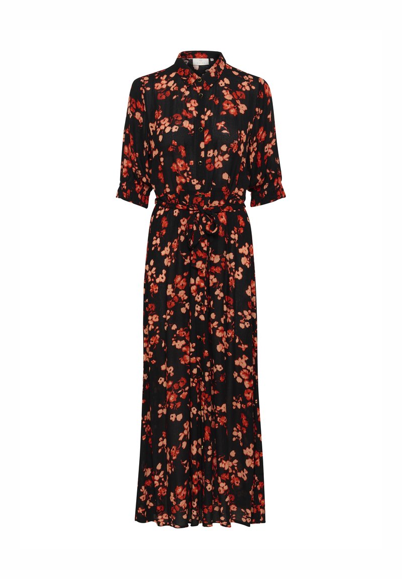 Kaffe Maxi-jurk donkerrood Kaffe Maxi-jurk donkerrood