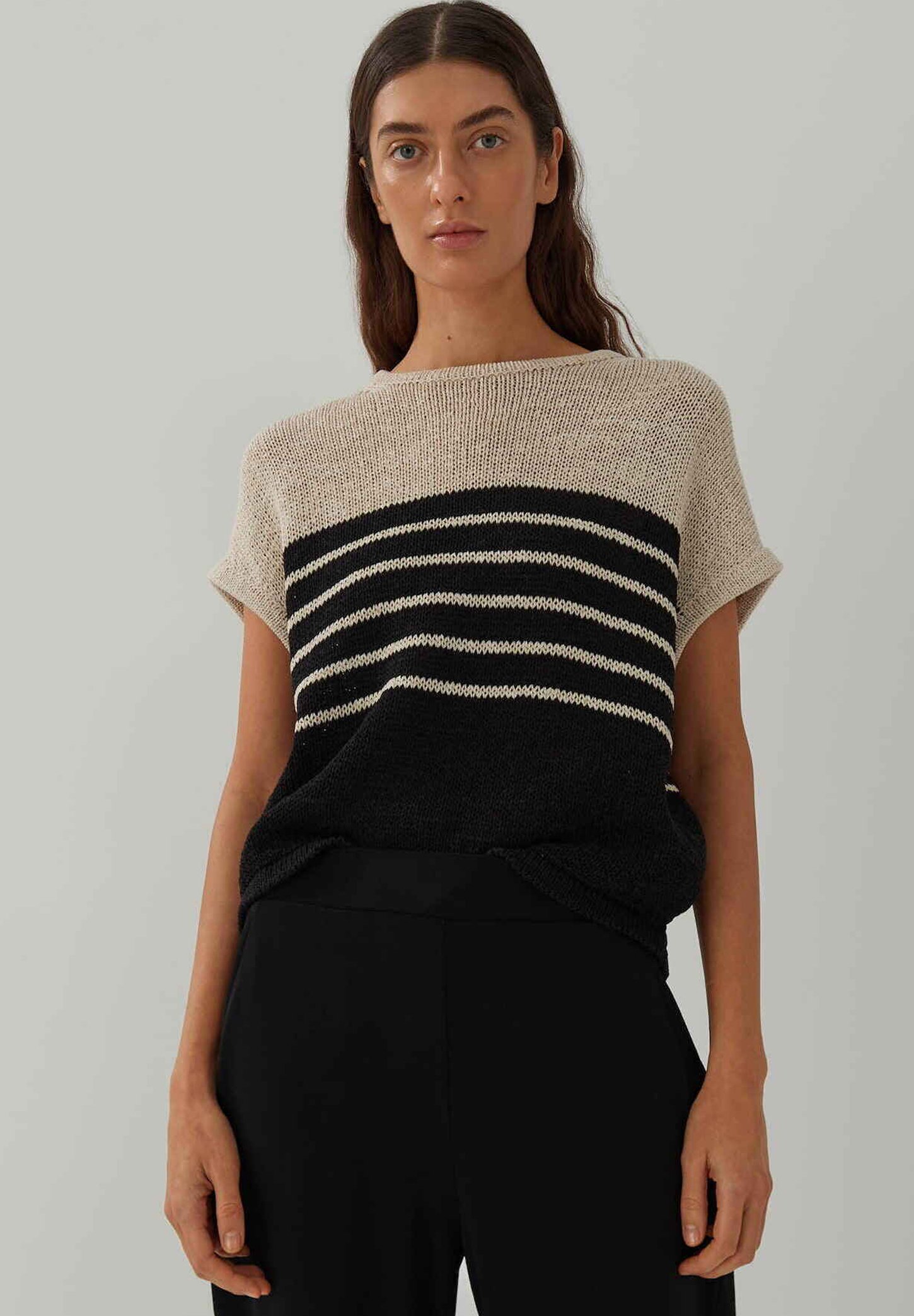 Someday Damen Cape Jacke - Weiches Feinstrick-Cape Mit Stehkragen Für Lässige Looks