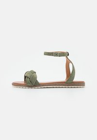 Anna Field Sandaalit nilkkaremmillä - khaki