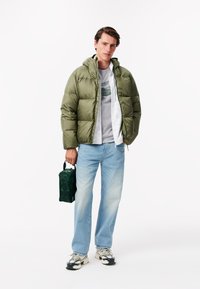 Lacoste Camiseta estampada - gris chine cca