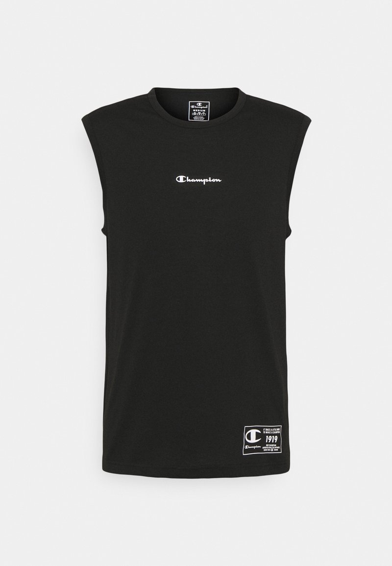Champion Triko s potiskem - black
