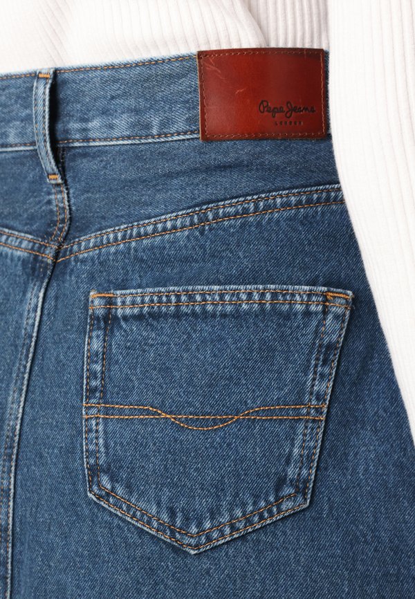 MAXI SKIRT - Denim skirt - denim4