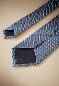 Next SIGNATURE MADE IN ITALY GEOMETRIC DESIGN - Kravata - blue orange