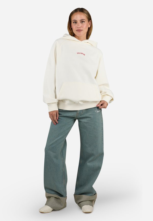 MALLI OVERSIZED RAGLAN HOODIE - Sweatshirt - washed unbleached2