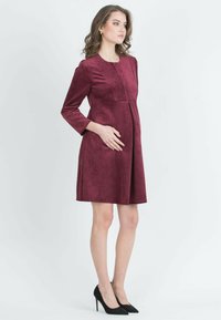 Attesa Maternity Freizeitkleid - bordeaux