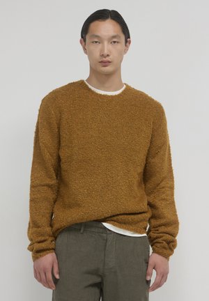 Calliope À COL RAS DU COU EN BOUCLÉ - Strickpullover - jaune