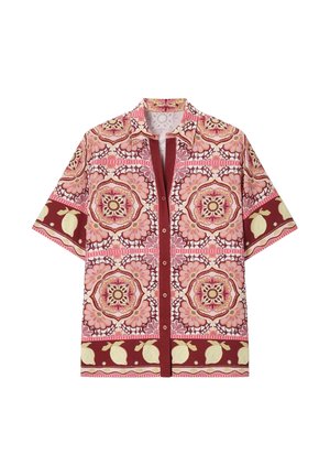 Sissy-Boy, SISSY-BOY GEMUSTERTE BLUSE - ROSA - Chemisier - rosa