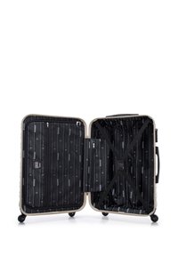 WITTCHEN MEDIUM SUITCASE WITH LUGGAGE TAG FROM ABS - Trolley - beige