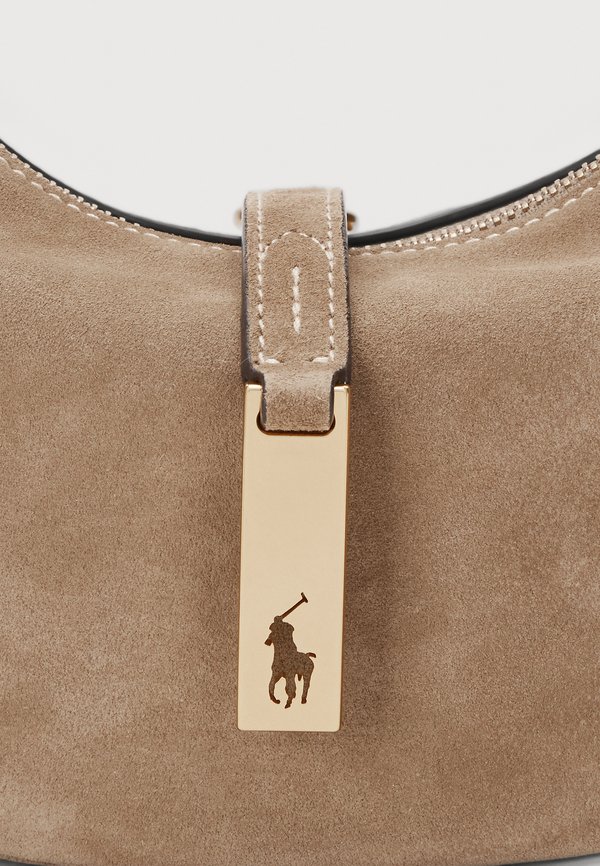 POLO ID SUEDE MINI SHOULDER BAG - Handbag - clay3