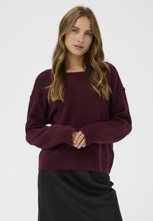 IRIS BOATNECK - Trui - winetasting melange