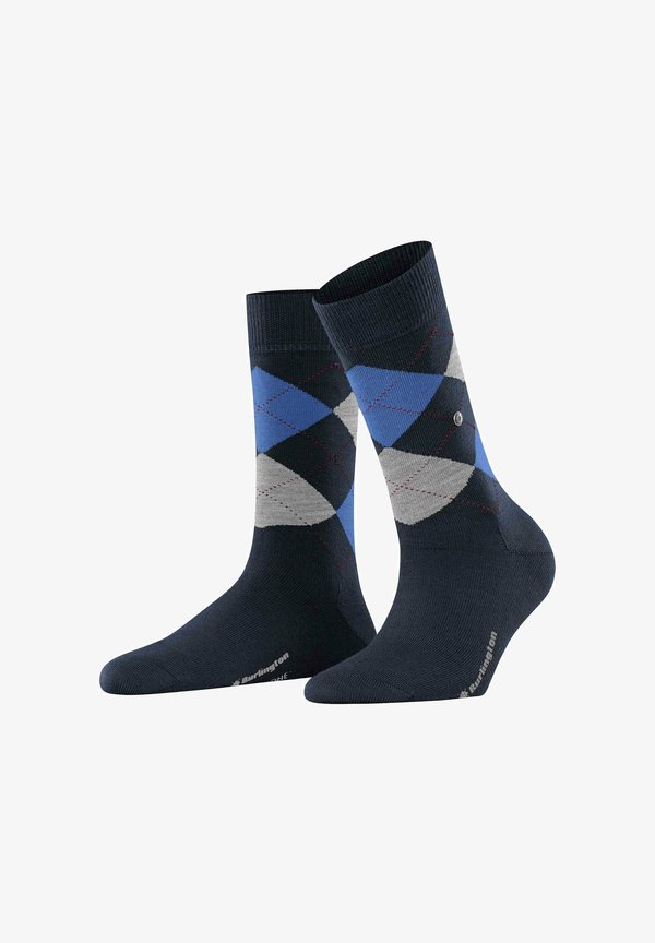 MARYLEBONE 2ER PACK - RAUTENMUSTER - Socks - dunkelblau